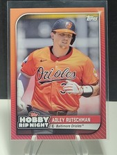 2024 Topps Hobby Rip Night - Adley Rutschman #27 (RED) Baltimore Orioles
