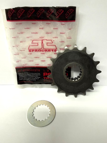 JT Ritzel 17 ZäHne Gummiert KTM LC8 RC8 390 950 990 1050 1090 1190 1290 1300 ABS-image