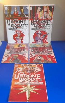 UNDONE BY BLOOD #1 - #5  COMPLETE SERIES 2020 Norman reedus produce + Star NM