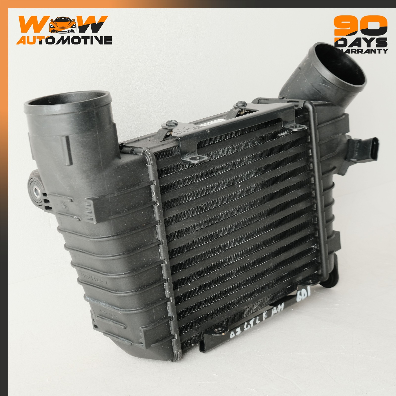 04-13 BENTLEY CONTINENTAL GTC FLYING SPUR RIGHT INTERCOOLER CHARGE AIR COOLER OE