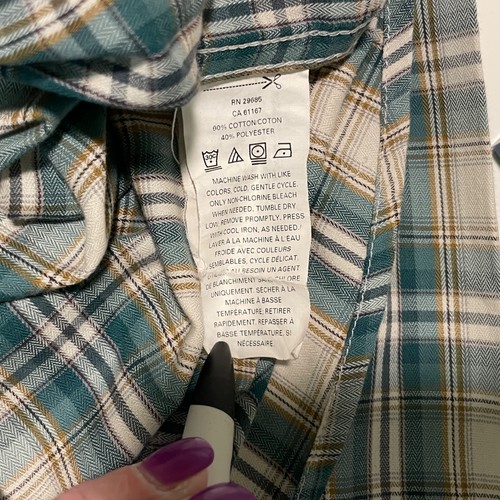 Pendleton Frontier Shirt Mens Medium Long Sleeve Pearl Snap Western Retro Cowboy - Picture 8 of 10