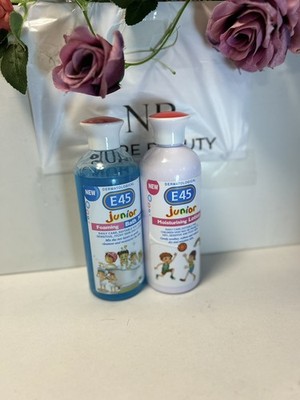 MILCH E45 JUNIOR TEENS FEUCHTIGKEITSSPENDEND MILCH UND DUSCHGEL KLÄREND KINDER