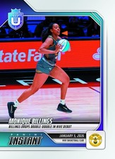 monique billings 2026 unrivaled #2,ucla,santiago hs corona ca, hive bc,valkyries