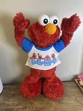 2003 Elmo Sing Dance E.L.M.O. "YMCA" Cheerleader Mattel Sesame Street untested