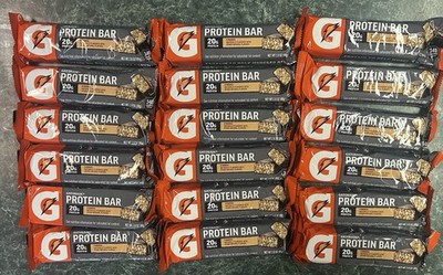18-Gatorade High Protein Bar S'mores Flavor - 20g Protein 2.8 oz EXP 07/2026