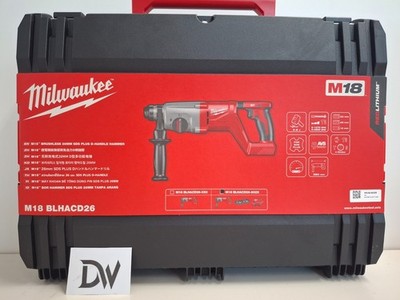 Milwaukee M18 BLHACD26 18V Brushless SDS Plus Bohrhammer / nur Werkzeug + Koffer