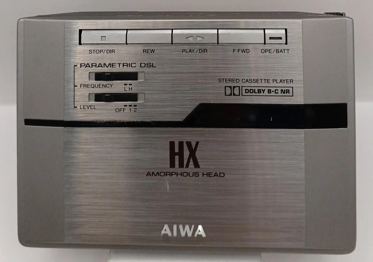 【ジャンク品】AIWA HS-PX30 ポータブルカセットプレーヤー AIWA HS-PX30 Cassette Recorder Portable Walkman Junk Unit