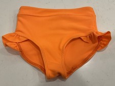 TIGER FRIDAY Orange Dance Bottoms. Filly Ribbed Briefs. Size Child Small. NEW.