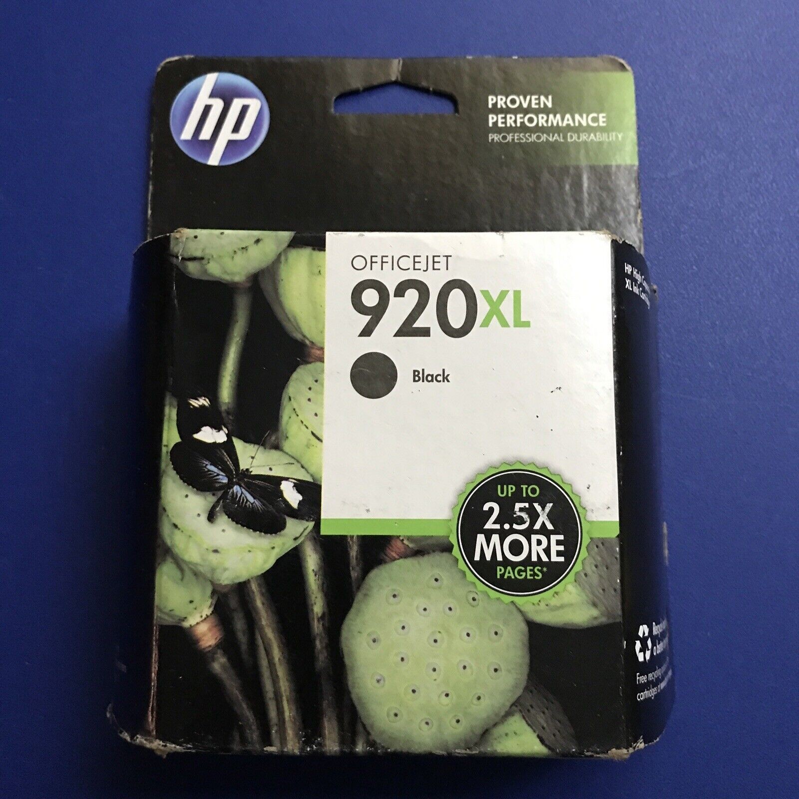 Чернильный картридж HP CD975AN140 920XL Black Officejet 2490₽