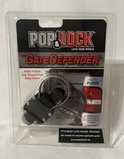Pop & Lock The Gate Defender Universal Tailgate Collar Lock Black PL9900