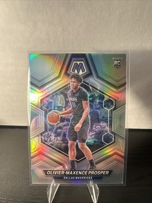 2023-24 9994E Panini Mosaic SILVER PRIZM Olivier-Maxence Prosper Rookie Dallas
