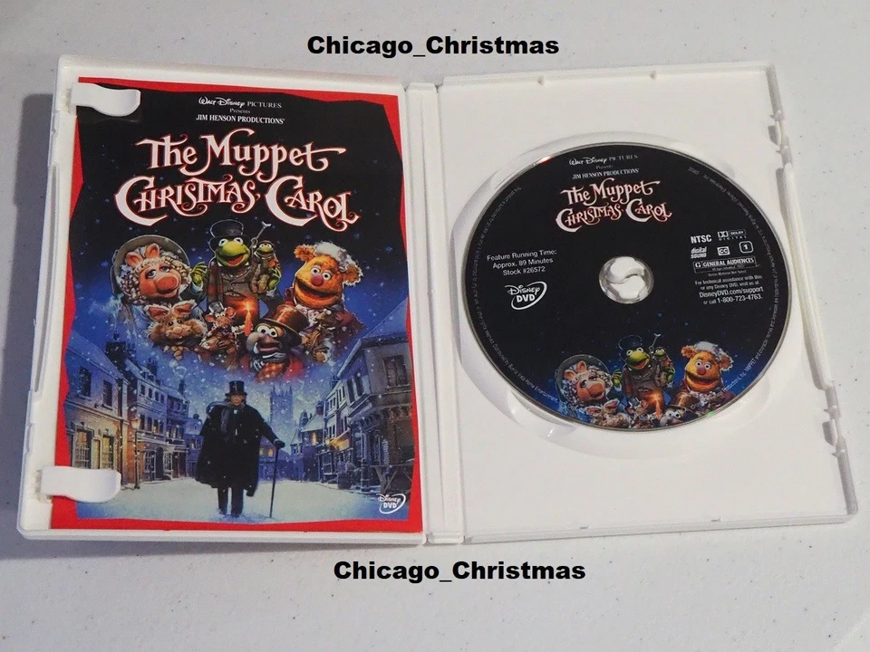 The Muppet Christmas Carol DVD ~ This version INCLUDES "When Love Is Gone" Scene Foto 3 de 4