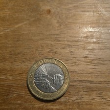 RARE Minting error 1820 - 1910 Florence Nightingale 2010 £2 - Circulated - Coin 