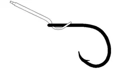 Eagle Claw 497NWH #5/0 Card of 5 Nylawire Circle Snell Hooks