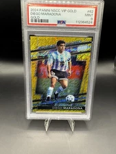 2024 Panini National Convention VIP Gold Pack  Diego Maradona #62 Gold Prizm /10