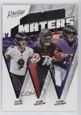 2023 Panini Prestige Alma Maters Justin Tucker Bijan Robinson Devin Duvernay 2xd