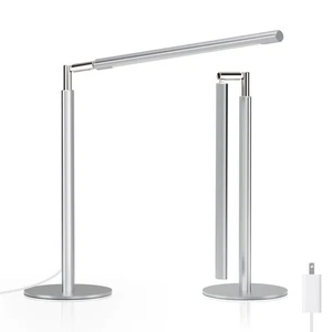 Lampe de bureau en métal pour le bureau intérieur - 16'' pliable LED Lumière de bureau pour la lecture, 4...
