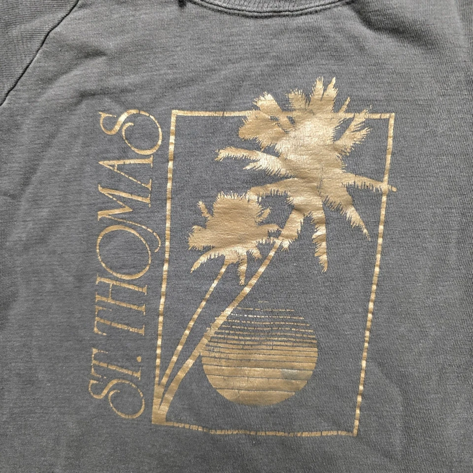 Sudadera De Colección Islas Vírgenes de Santo Tomás Grande Caribe Turista Suéter Foto 3 de 4