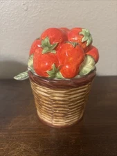 The Haldon Group Made in Japan Strawberry Jam Jar with Spoon