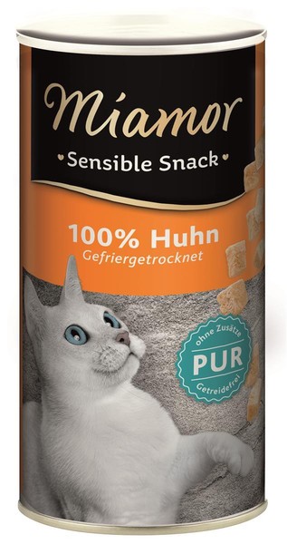 Miamor Sensible Snack Leckerlies Huhn Pur 12X 30G Katzensnack Leckerlie-image