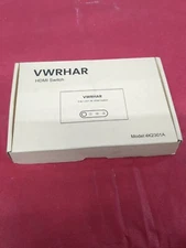 VWRHar HDMI Switch 3 in 1 Out 4K UHD HDMI Switcher Splitter Automatic Switch