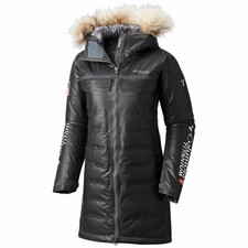 Nwt $1000 Women's Columbia Out Dry Ex Diamond Heat Zone Long Parka Size Small