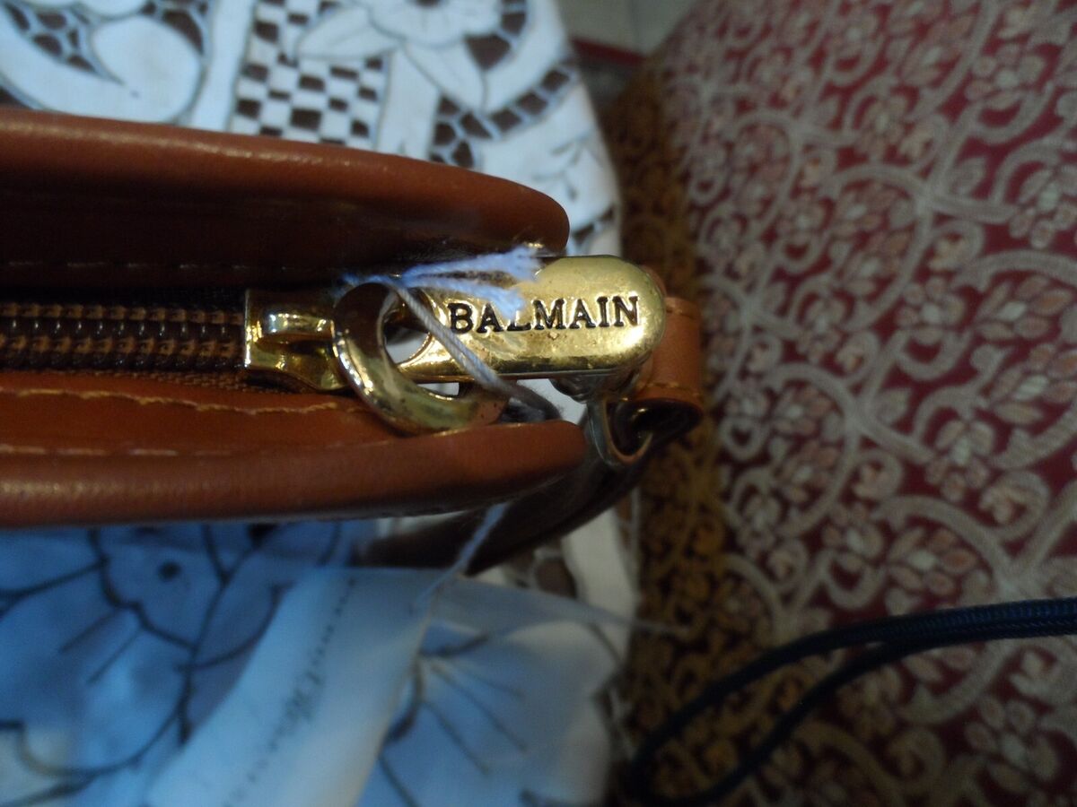 New Pierre Balmain Vintage Brown Multi Paisley Print Clutch New Pierre Balmain Vintage Brown Multi Paisley Print Clutch