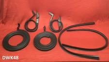 1948-1952 FORD TRUCK 6 PIECE DOOR WEATHERSTRIP SEAL SET LEFT & RIGHT - PREMIUM!