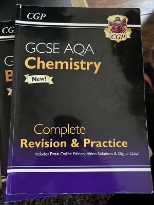 GCSE Grade 9-1 Chemistry, Physics AQA Complete Revision & Practice CGP