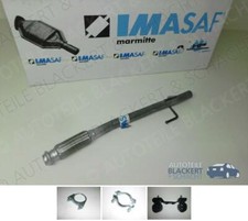 IMASAF Auspuff Flexrohr + Anbauteile für Peugeot 206 + SW 1.4 Hdi 50KW 2001-