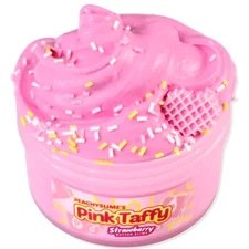 peachybbies slime Pink Taffy ON HAND READY TO SHIP