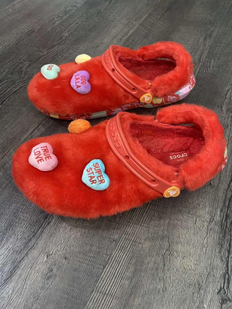 Where to Buy Sweethearts x Crocs Fur Clogs