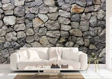 3D Stone Walls Wallpaper Wall Mural Removable Self-adhesive Sticker 56