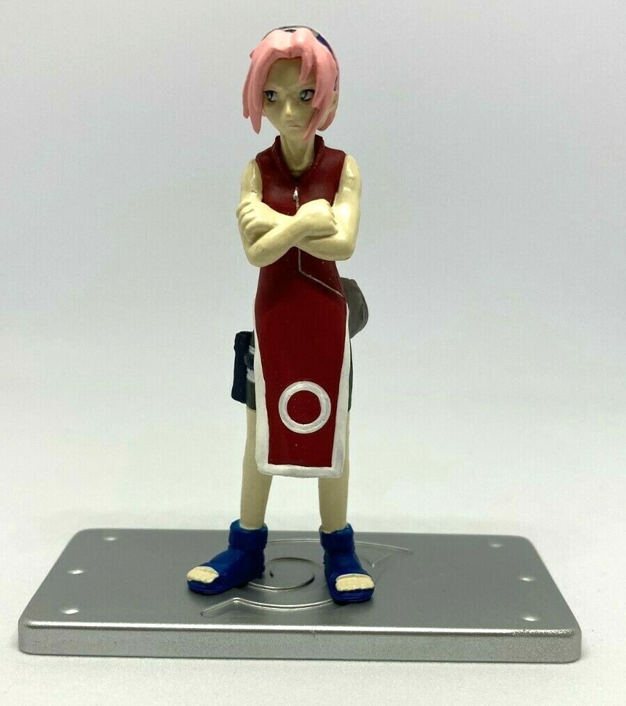 Sakura Haruno Set of 4 Naruto Ninja Ningyou Mini Figure collection Bandai  Japan