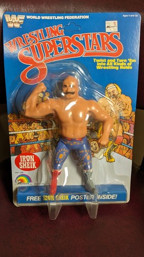 Iron Sheik Vintage WWF LJN 1984 Series 1 Wrestling...