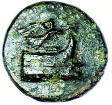 LYCIA, PHASELIS 221-190BC. Nike over Prow/Athena (19.25MM-5.71G) #71