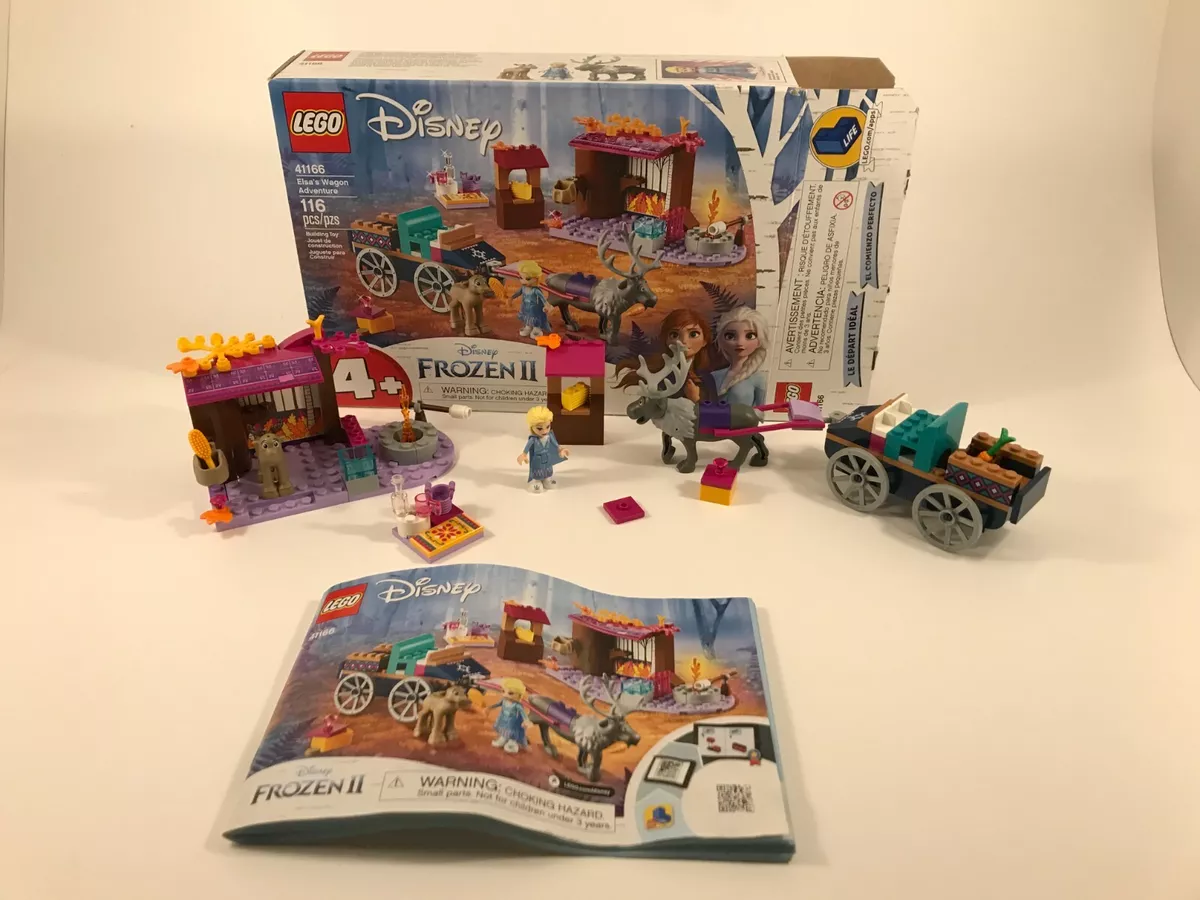 Lego frozen 2 elsa's wagon adventure set 41166 instructions hot sale