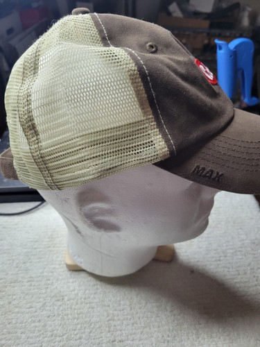 Cappello camionista Cobb strapback maglia marrone di Max - Foto 2 di 6
