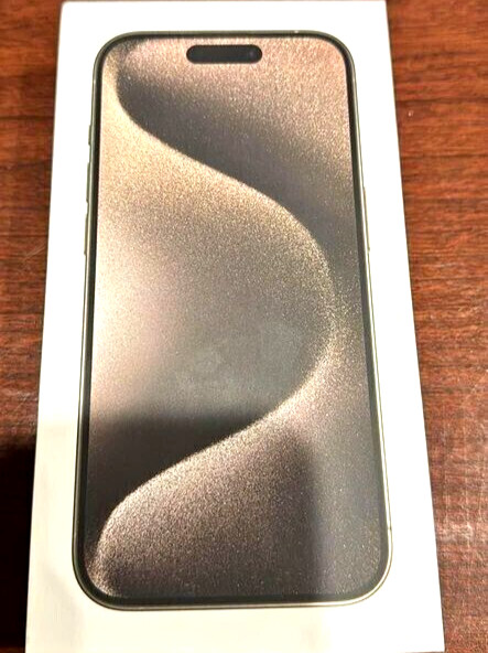 New Apple iPhone 15 Pro Max 512GB Natural Factory Unlocked Sealed Box Fast Ship