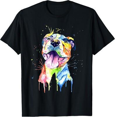Pit Bull Artistic Funny Pibble Cute Sweet Gift Birthday Gift Unisex T-Shirt