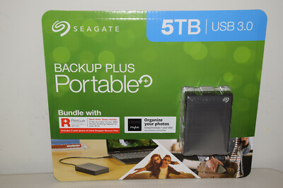 Seagate Backup Plus Portable HD Drive 5TB STHP5000600