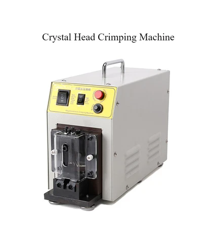 Small Gold Steel Crystal Head Network Cable Machine Telephone Line Network - Picture 9 of 9