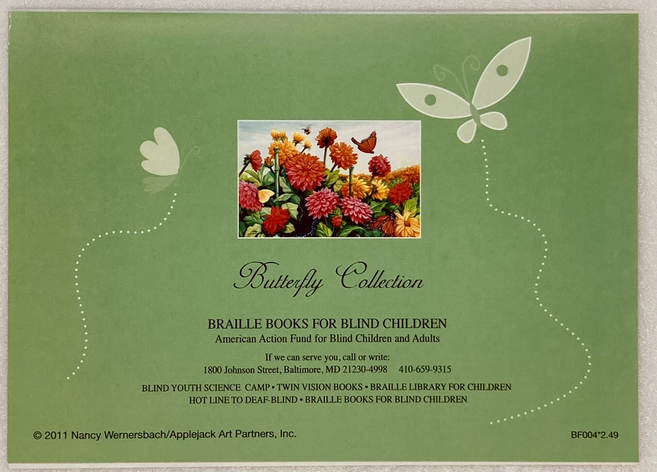 Get Well Soon Card Butterfly Collection “May Yours Be A Speedy Recovery” p3 - Image 2 of 3