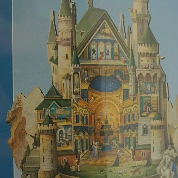 650 Shaped Puzzle 20"X27" Oleg Gavrilov  The Grandeur of Neuschwanstein Castle - Image 4 of 4