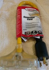 Coleman Pro-Power 12 gauge Generator Cord L1005314  CCI Generator Cord L14-30
