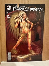 Grimm Fairy Tales Dark Shaman #4 Cubierta D En estado bastante bueno Francés! GGA 🔥 2015 Zenescope