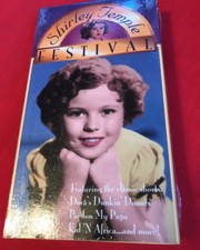 NEW Shirley Temple - Festival Shorts Dunkin’ Donuts Kid In Africa VHS Video