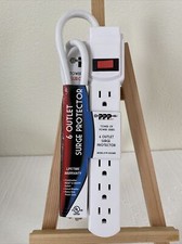 surge protector 6 outlets 90Joules UL Listed NEW