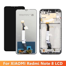 For Xiaomi Redmi Note 8 LCD Display Touch Screen Digitizer w/ Frame Replacement