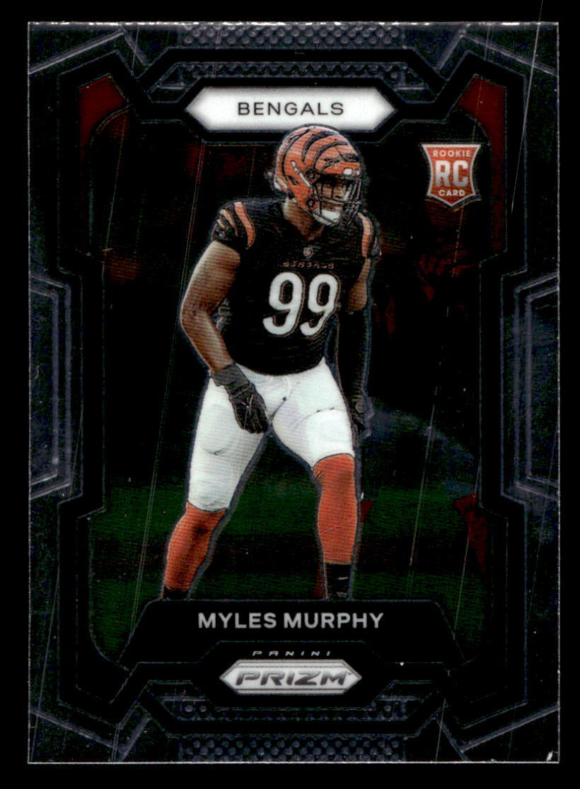 Myles Murphy 2023 Panini Prizm Rookie Card #320 Cincinnati Bengals